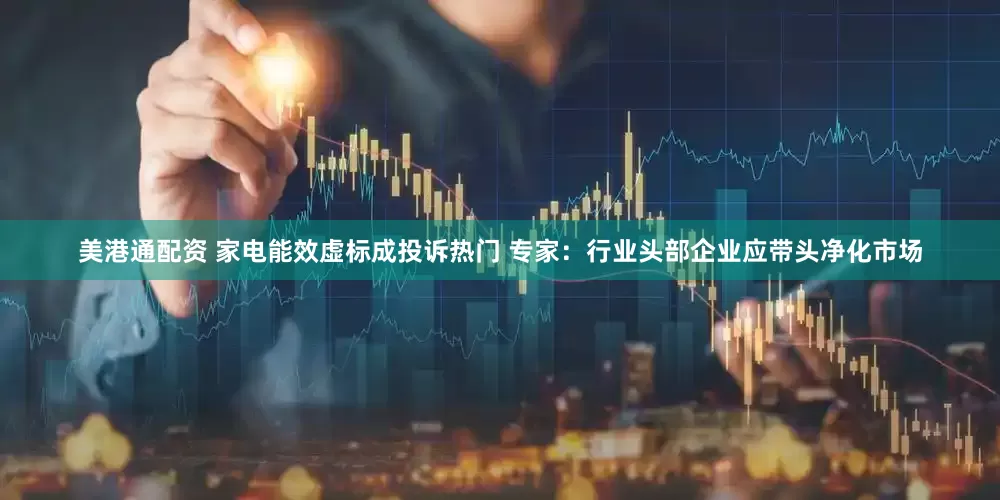 美港通配资 家电能效虚标成投诉热门 专家：行业头部企业应带头净化市场